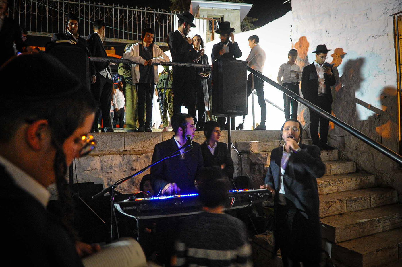 ספירת 'יסוד שביסוד' בקבר יוסף הצדיק בשכם