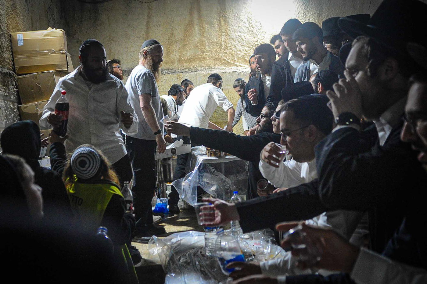 ספירת 'יסוד שביסוד' בקבר יוסף הצדיק בשכם