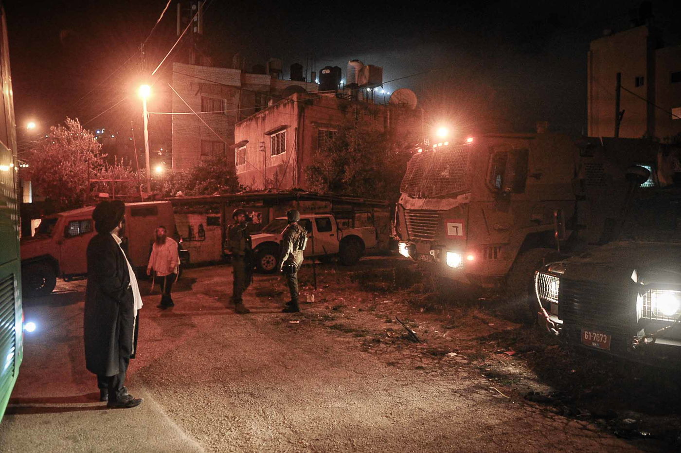 ספירת 'יסוד שביסוד' בקבר יוסף הצדיק בשכם