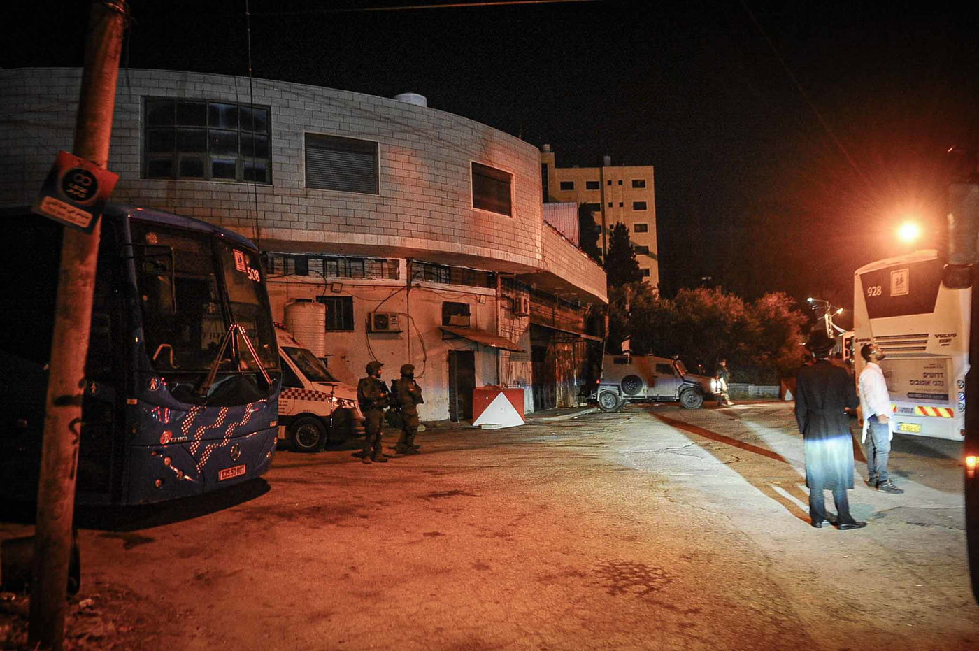 ספירת 'יסוד שביסוד' בקבר יוסף הצדיק בשכם