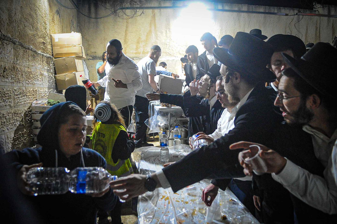 ספירת 'יסוד שביסוד' בקבר יוסף הצדיק בשכם