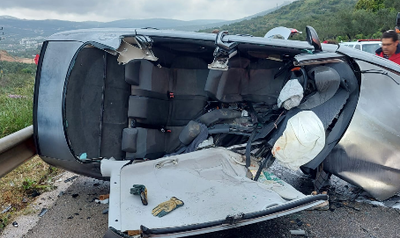 תאונת דרכים בכבישי הארץ