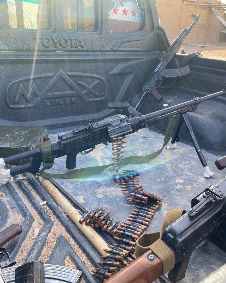 אמצעי לחימה שנתפסו בסוריה