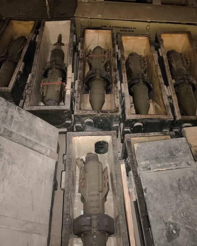 אמצעי לחימה שנתפסו בסוריה