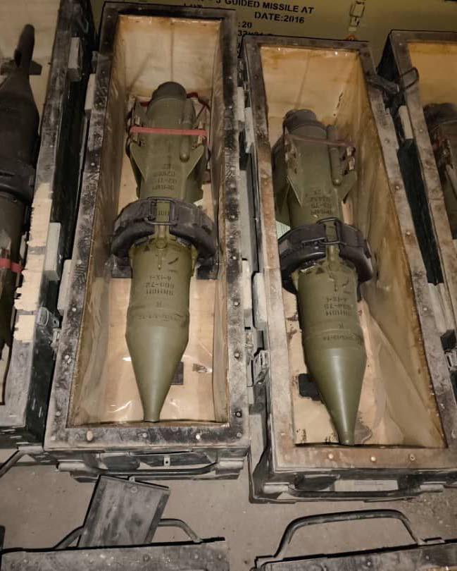 אמצעי לחימה שנתפסו בסוריה