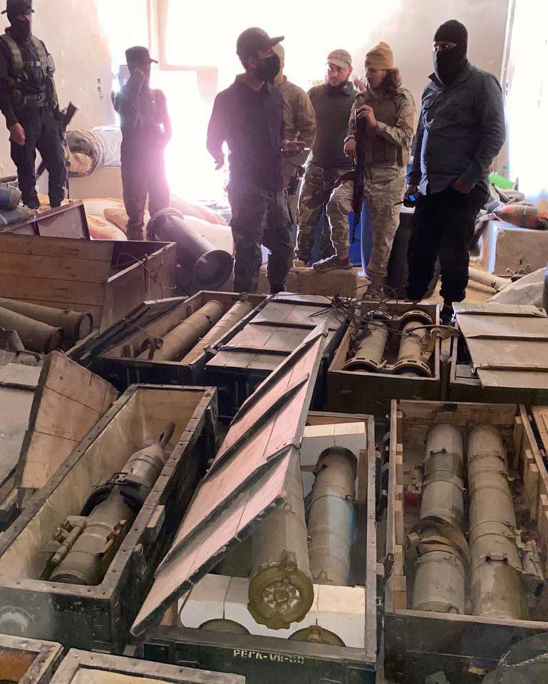 אמצעי לחימה שנתפסו בסוריה