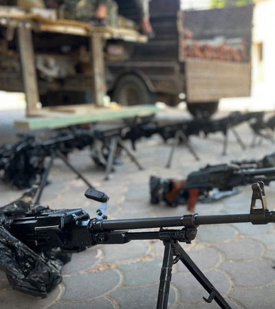 אמצעי לחימה שנתפסו בסוריה