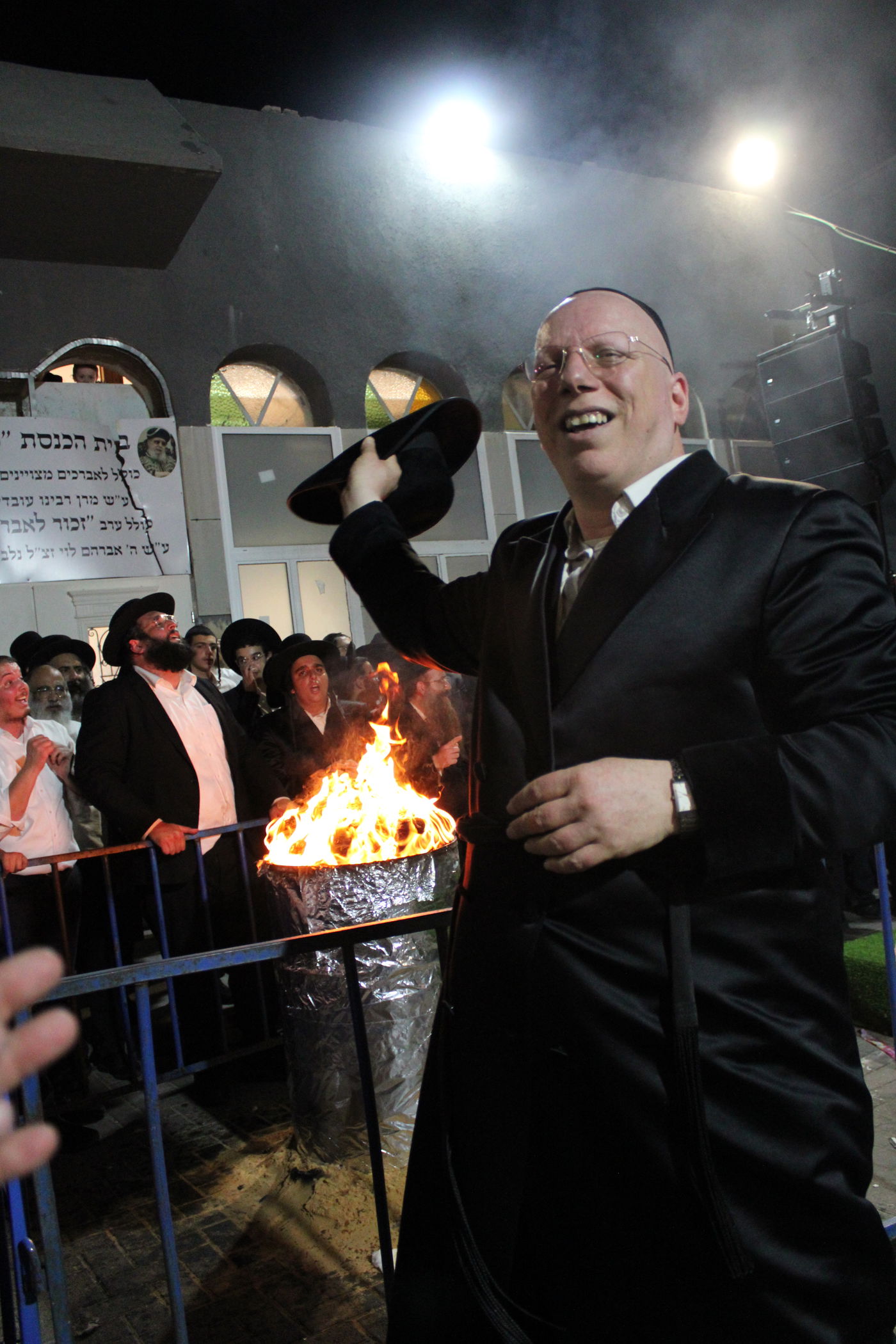 הגאון רבי ליאור גלזר בהדלקה