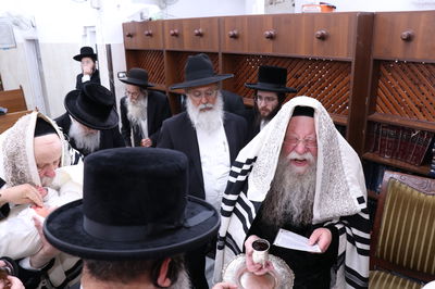 שמחת הברית לנכד האדמו"ר מקוזמיר