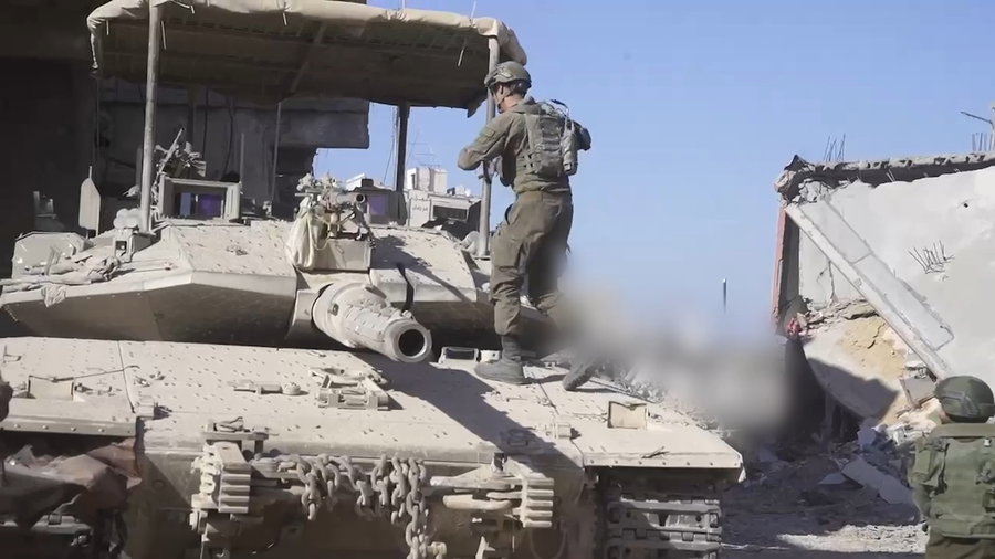 פעילות כוחות צוות הקרב של חטיבה 401 בצפון רצועת עזה