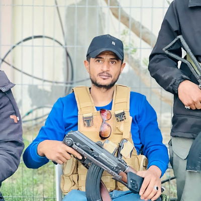 יאסר אבו שבאב מנהיג המיליציה