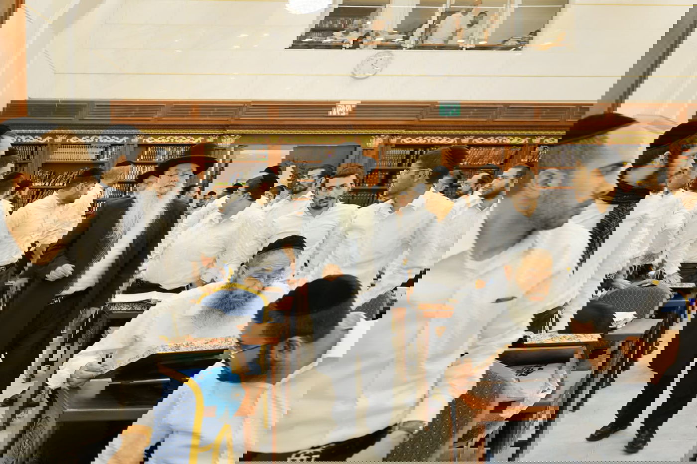 הגר"ק בר בביקור במוסדותיו של הגר"י כהן