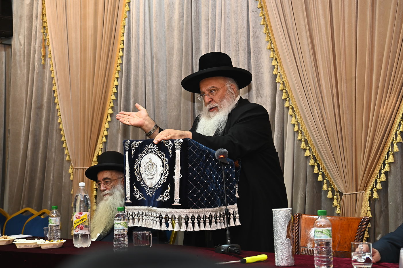 עצרת מספד לזכרו של זקן המקובלים רבי שלום שמואלי זי"ע