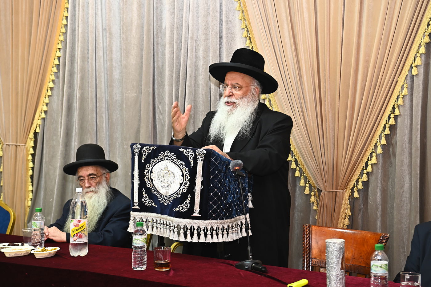 עצרת מספד לזכרו של זקן המקובלים רבי שלום שמואלי זי"ע