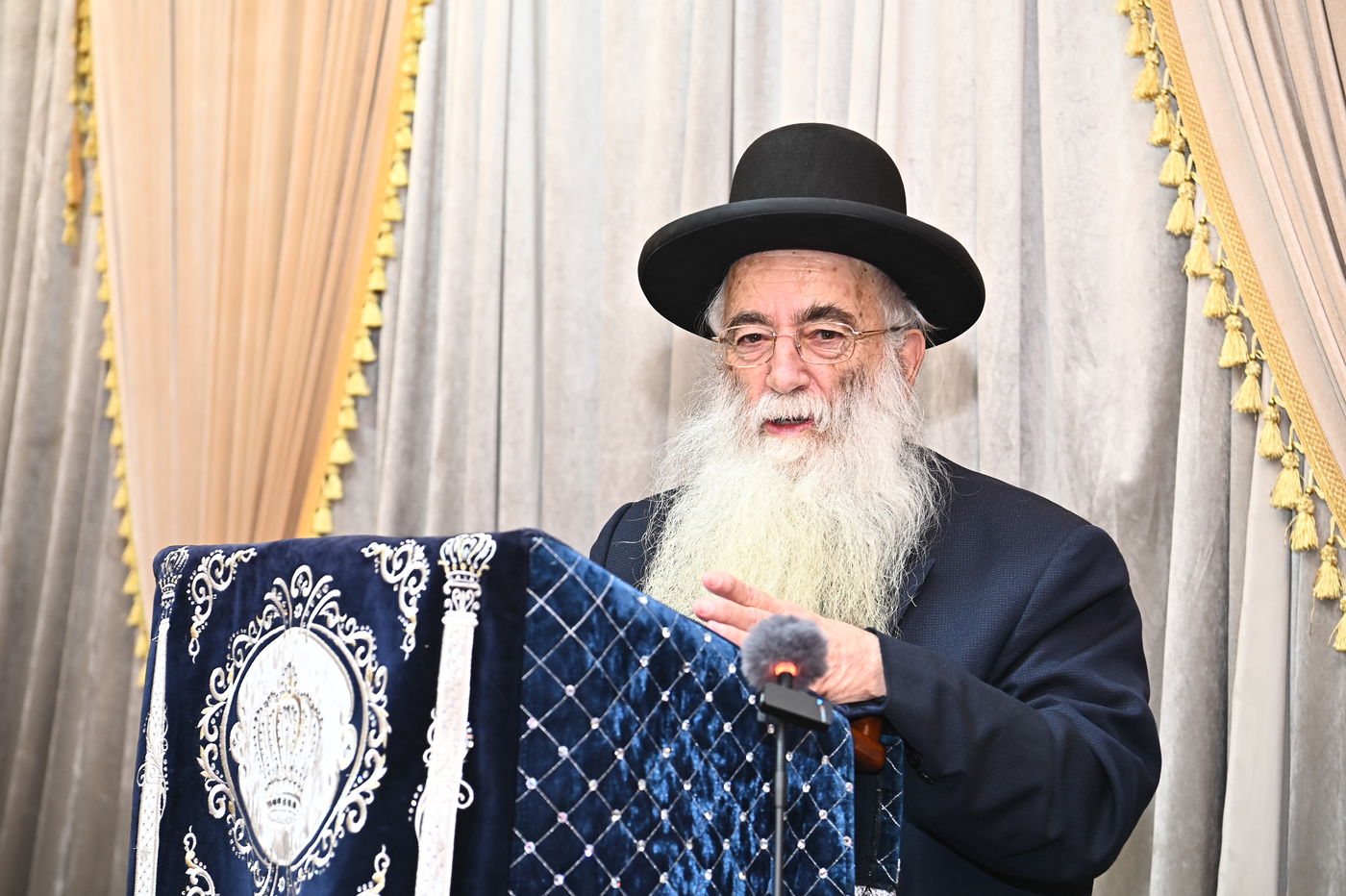 עצרת מספד לזכרו של זקן המקובלים רבי שלום שמואלי זי"ע