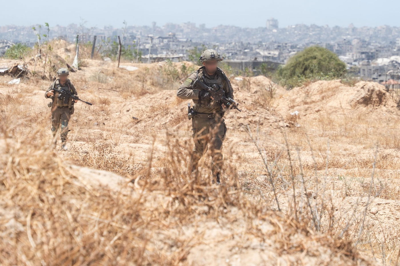 פעילות כוחות צוות הקרב החטיבתי גבעתי ברצועת עזה