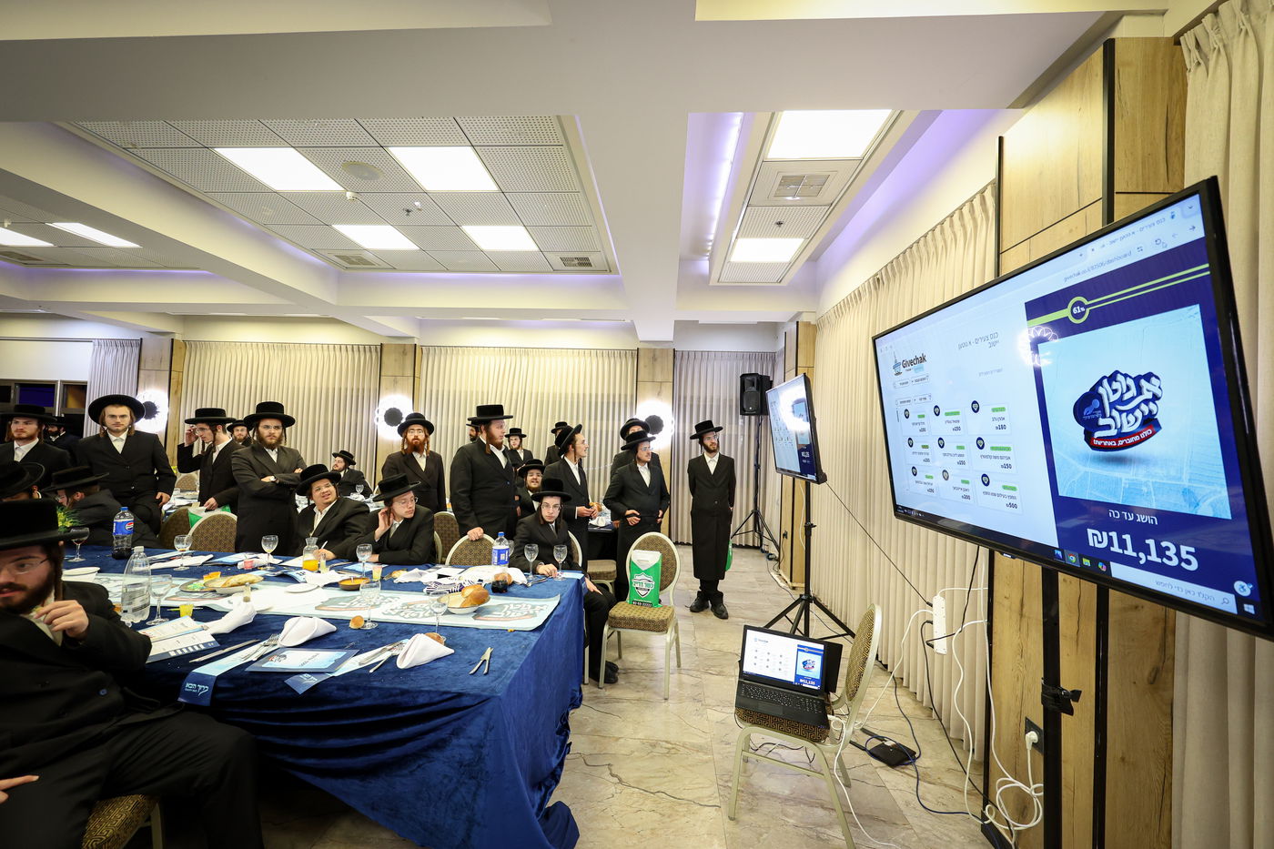 כינוס גבאי הצדקה 'לוקחי אחריות' בבית שמש