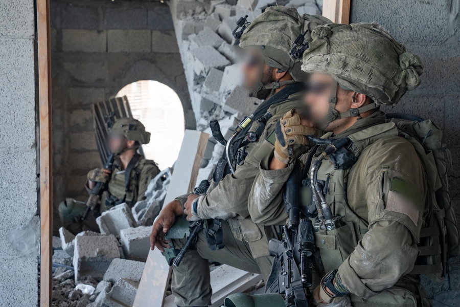 תיעוד חדש מהלחימה של צה"ל מול מחבלי חמאס בחאן יונס