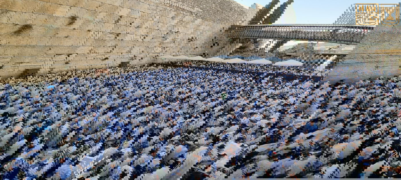 יום ירושלים ברחבת הכותל המערבי