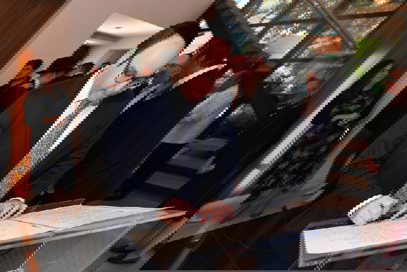 אבן הפינה בישיבת באר אברהם ברזיל 