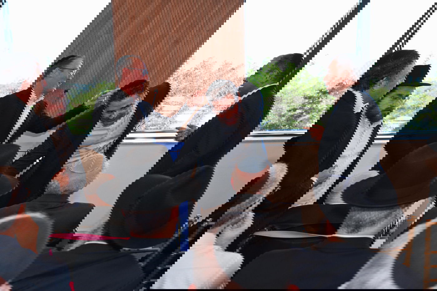 אבן הפינה בישיבת באר אברהם ברזיל 