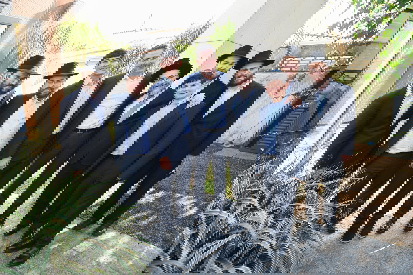 אבן הפינה בישיבת באר אברהם ברזיל 