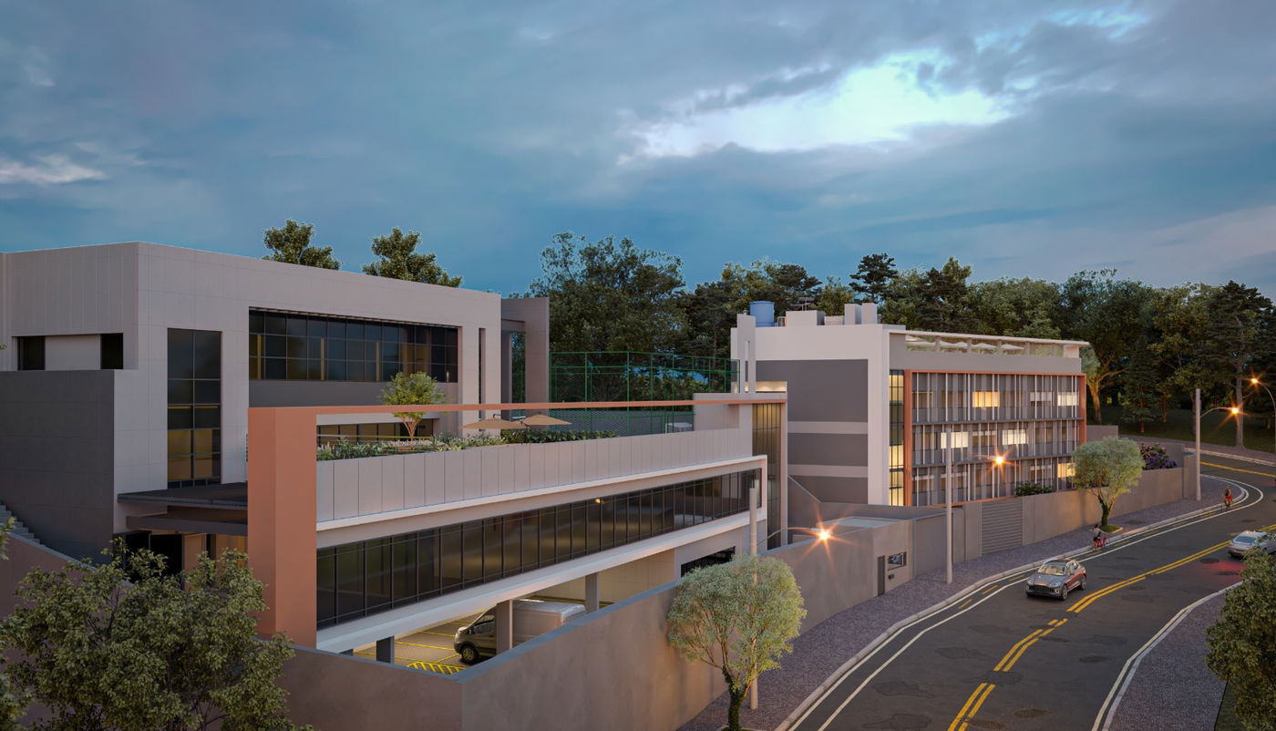 הדמיה של מבנה הישיבה החדש 