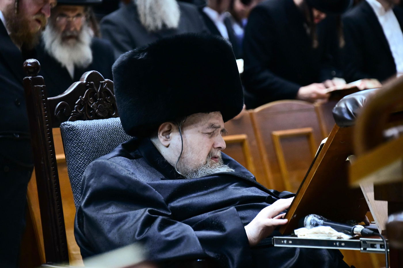 האדמו"ר מבעלזא בספירת העומר