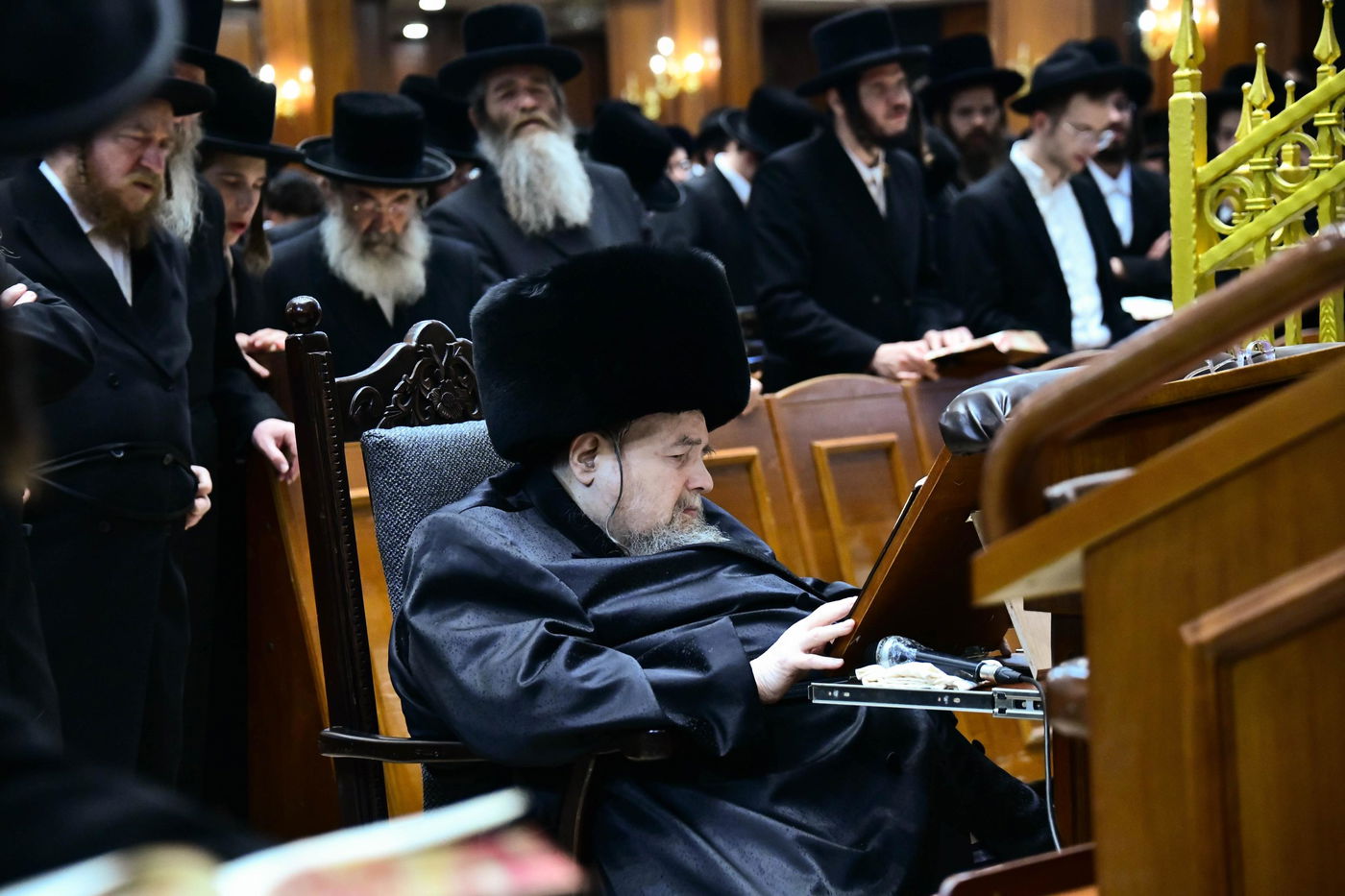 האדמו"ר מבעלזא בספירת העומר