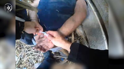 מרדף בעיר החרדית: השוטרים אחרי הפלסטיני החשוד | צפו