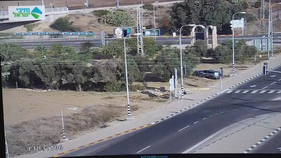 זירות לחימת הימ״מ והגדעונים במפלסים, ׳חץ שחור׳ וצומת שער הנגב