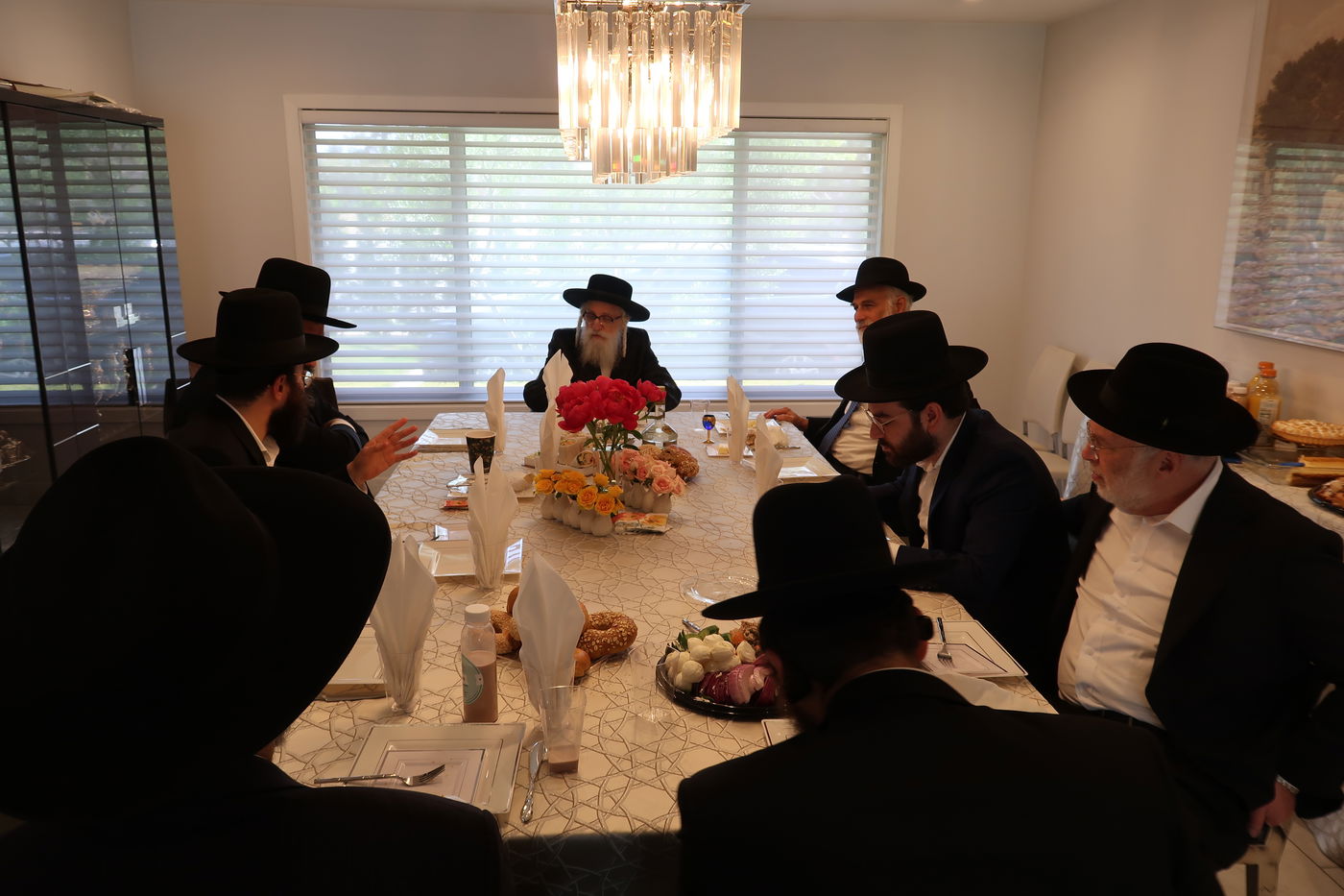 האדמו"ר מקאשוי בביקור בלוס אנג'לס 