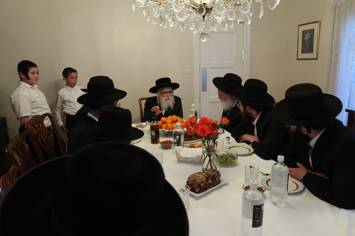 האדמו"ר מקאשוי בביקור בלוס אנג'לס 