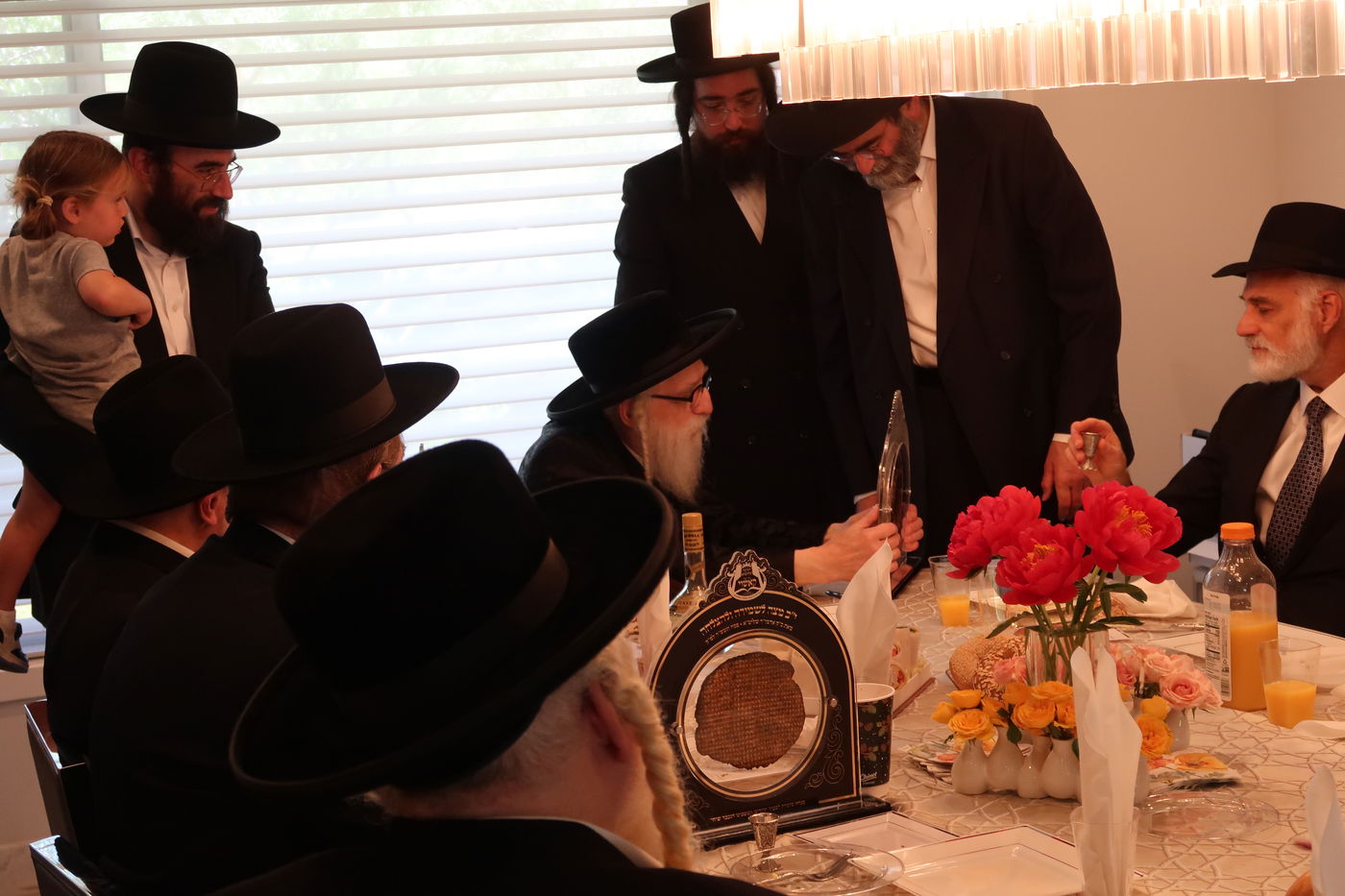 האדמו"ר מקאשוי בביקור בלוס אנג'לס 