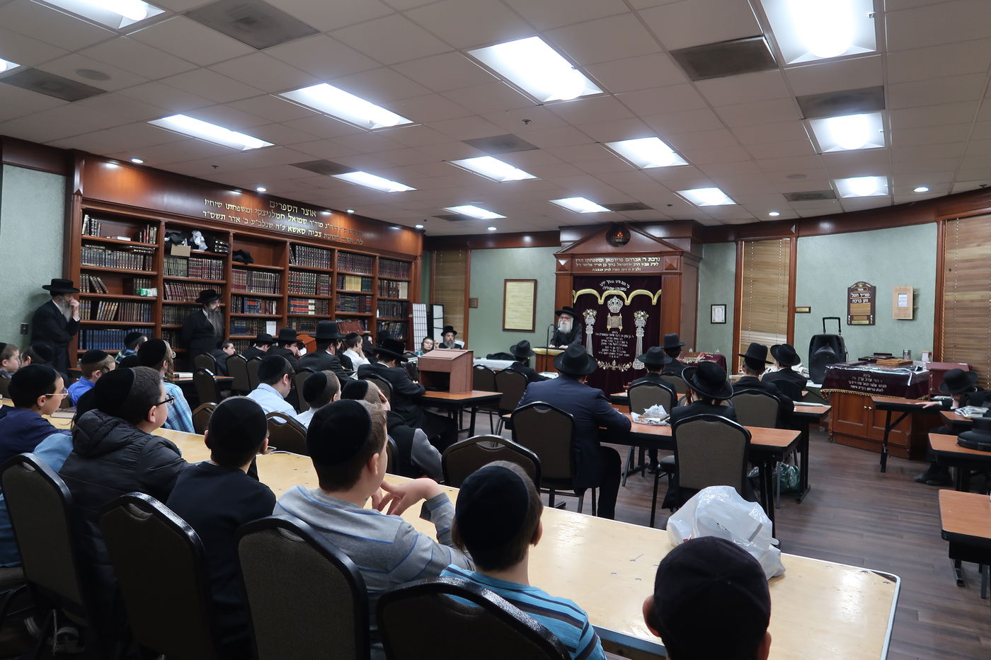 האדמו"ר מקאשוי בביקור בלוס אנג'לס 