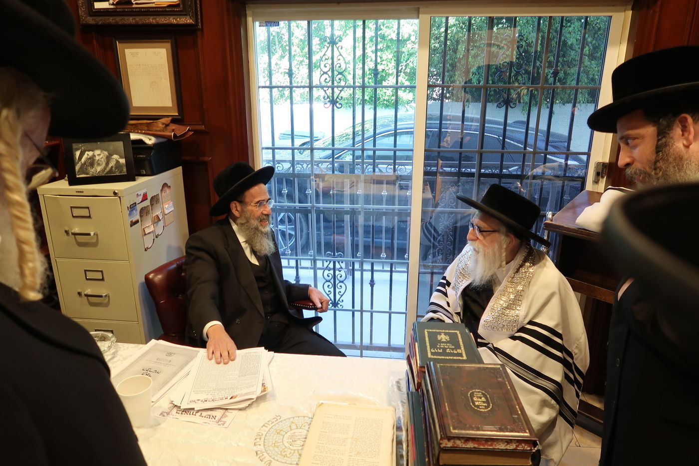 האדמו"ר מקאשוי בביקור בלוס אנג'לס 