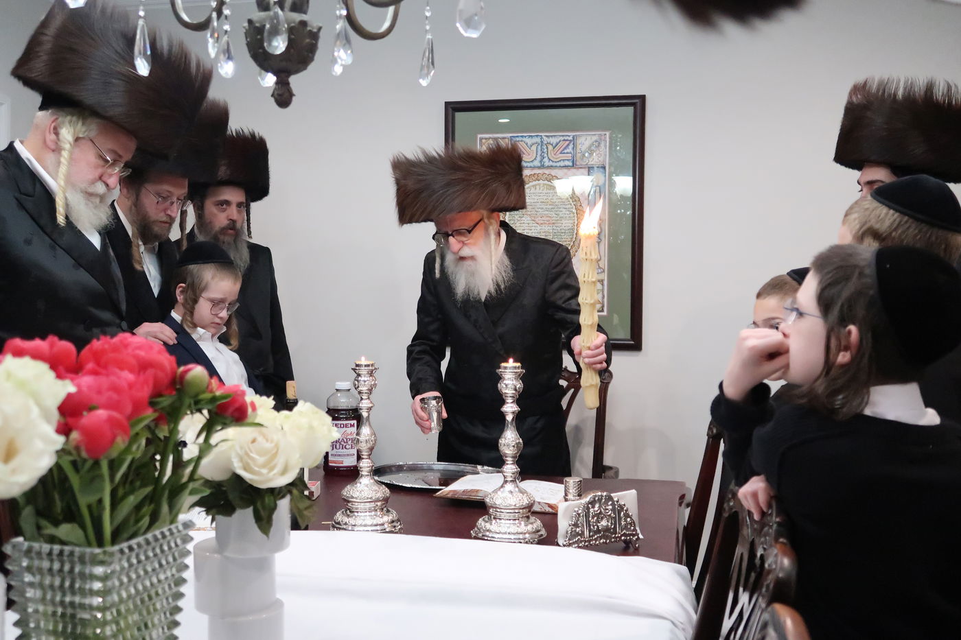 האדמו"ר מקאשוי בביקור בלוס אנג'לס 