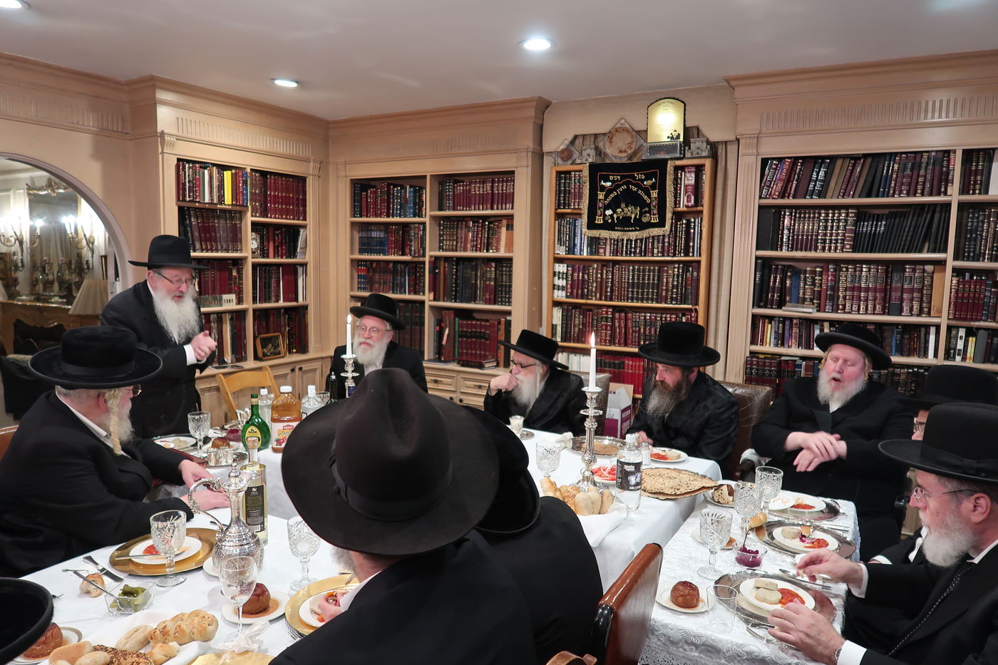 האדמו"ר מקאשוי בביקור בלוס אנג'לס 