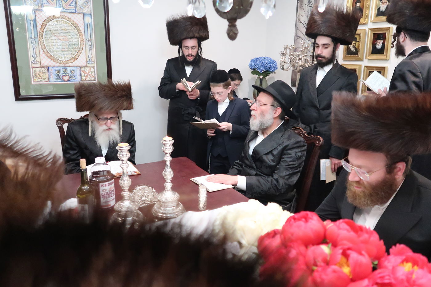 האדמו"ר מקאשוי בביקור בלוס אנג'לס 