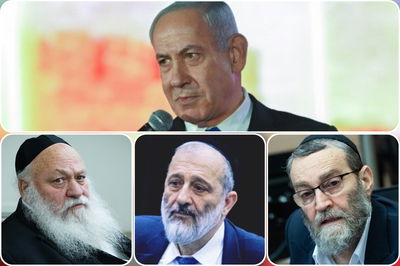 נתניהו, גפני, דרעי וגולדקנופף