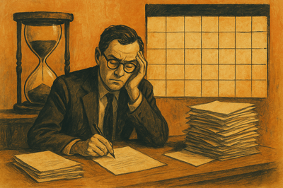 לוקח יותר זמן מהצפוי. משימות לזמן קצוב