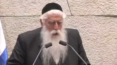 פרוש זעק בכנסת: "הפיתרון להגירה שלילית מירושלים, זה לא פתיחת אתרי בילוי בשבת"