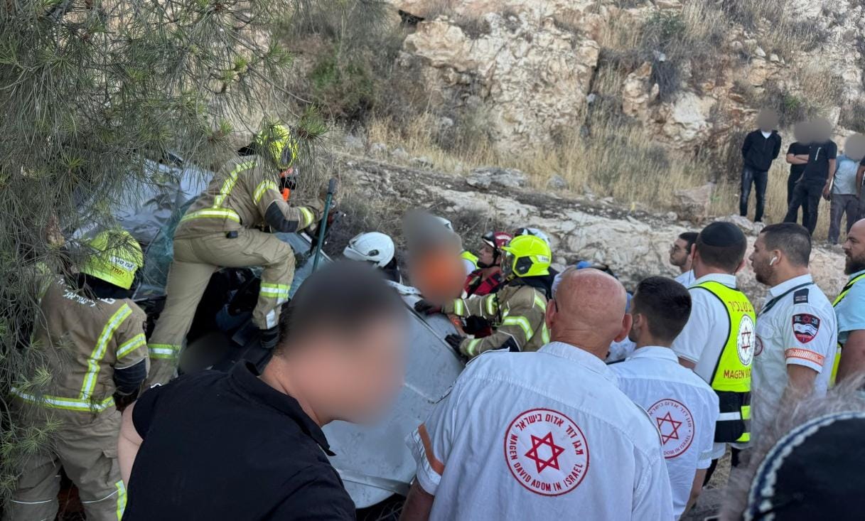 זירת התאונה