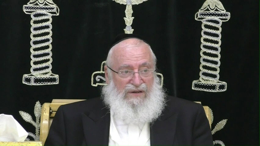 השיעור של הגר"א וייס