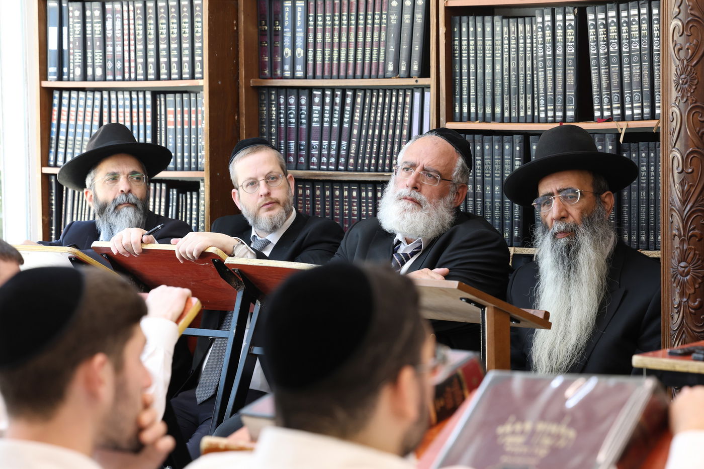 הגאון רבי בנימין גמליאלי בשיחת חיזוק בישיבתו 'לבב חכמה'