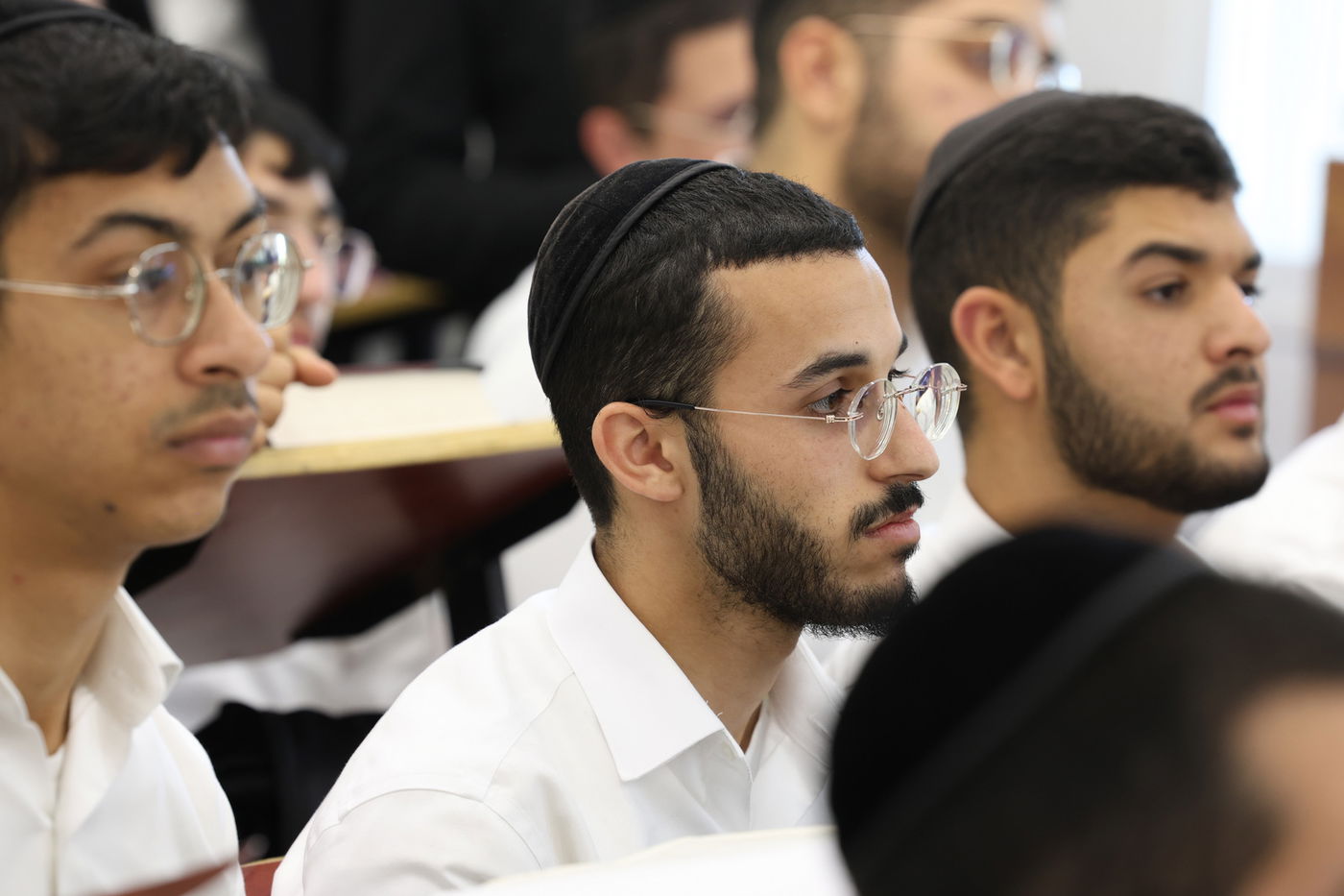 הגאון רבי בנימין גמליאלי בשיחת חיזוק בישיבתו 'לבב חכמה'