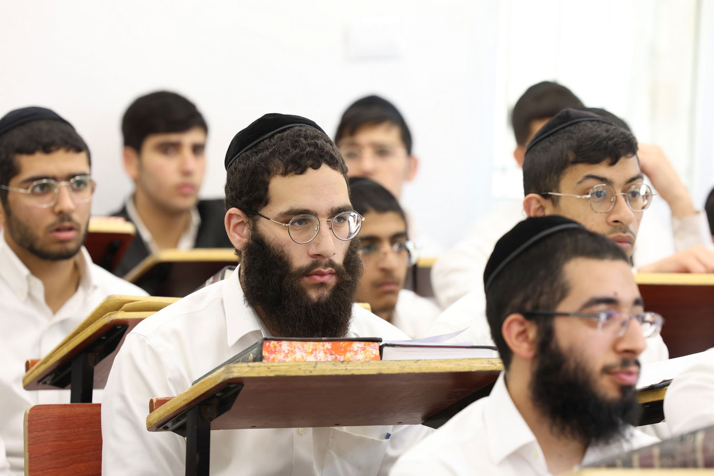 הגאון רבי בנימין גמליאלי בשיחת חיזוק בישיבתו 'לבב חכמה'