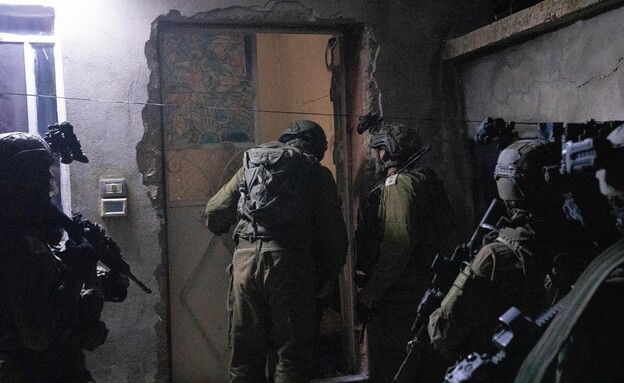 פעילות הכוחות בכפר הסורי