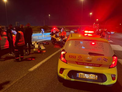 זירת התאונה, הלילה