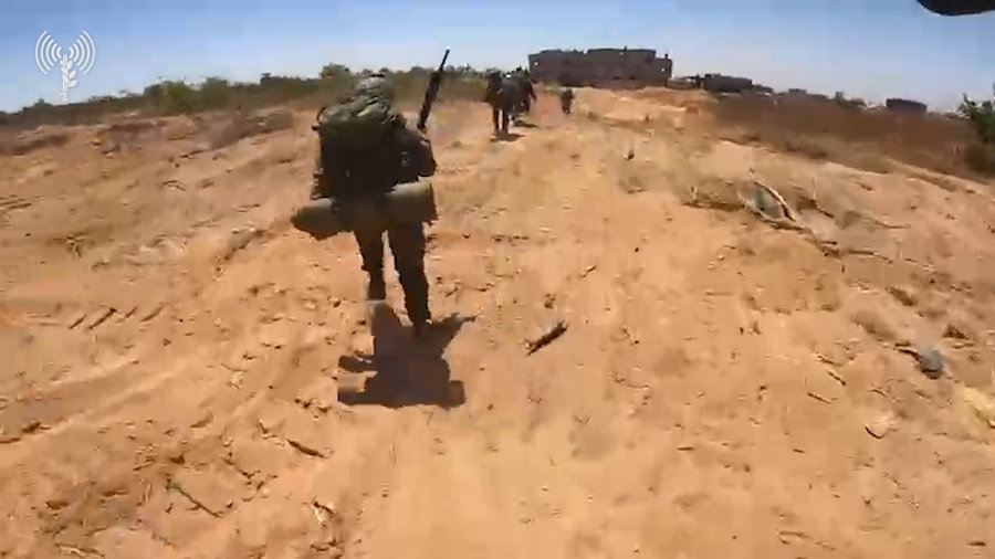 פעילות כוחות צוות הקרב של חטיבת הנח״ל 
